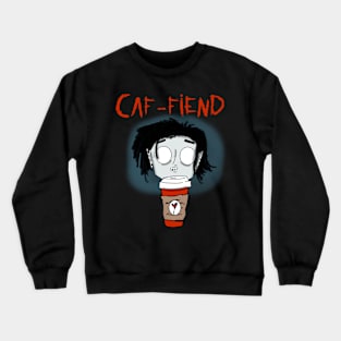 Caf-fiend Crewneck Sweatshirt